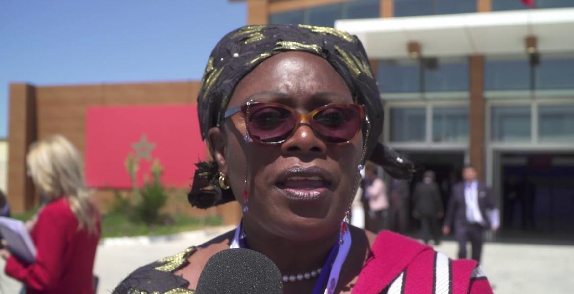 Mrs. Grace Njapau, former Vice-Minister of Zambia