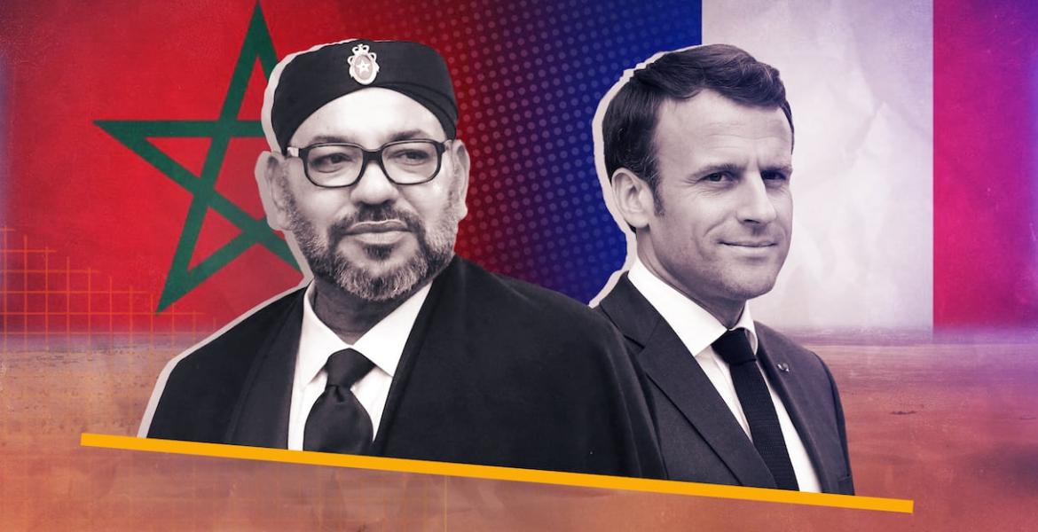 La lettre d'Emmanuel Macron au roi du Maroc, annonçant l'inflexion de la politique française sur le Sahara occidental
