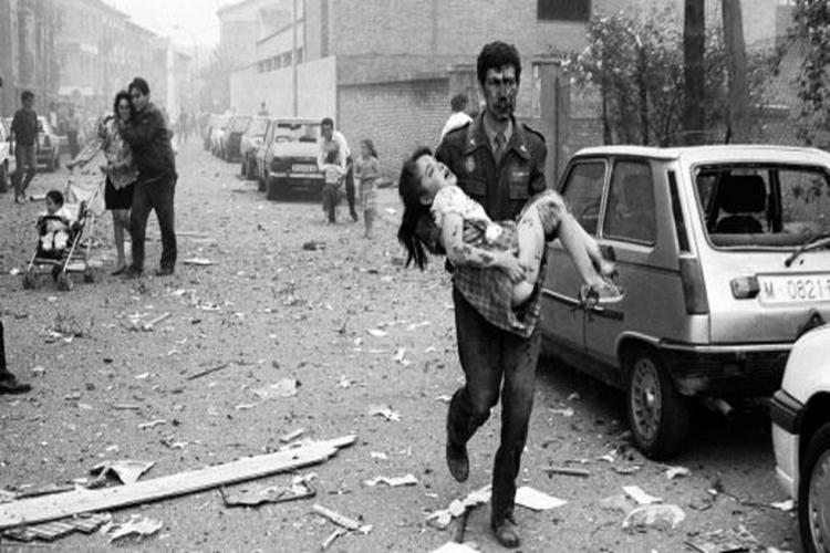 When Algeria supported separatist movements to carry out terrorist attacks in Spain.