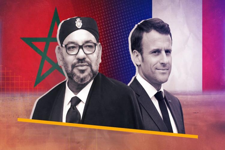 La lettre d'Emmanuel Macron au roi du Maroc, annonçant l'inflexion de la politique française sur le Sahara occidental